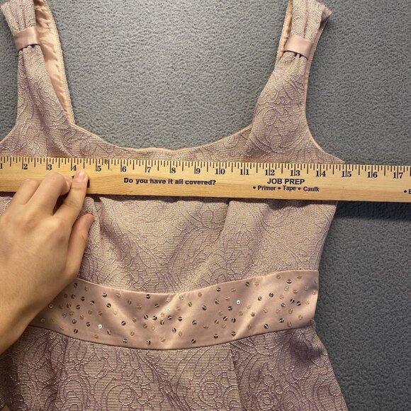 BCBG Paris Size 2 Betsy Dress,Blush,Pockets,Lined,Women's,Sleeveless,Preppy,Zipp - Picture 5 of 14